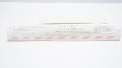 BD 382533 Insyte Autoguard BC Shielded IV Cath. 20Ga x 1.00inch 63ml/min